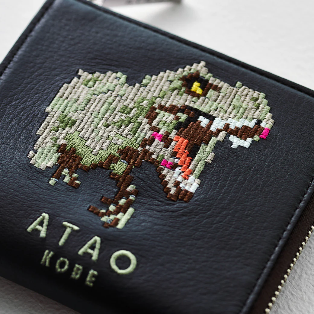 ATAO20周年限定|SAFARILANDクラシック|チェス(CHESS)|ミニ財布|刺繍|日本製 - Image 2