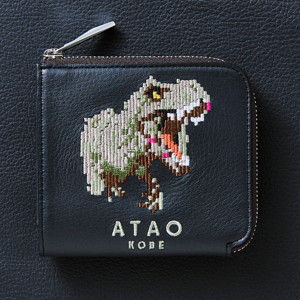 ATAO20周年限定|SAFARILANDクラシック|チェス(CHESS)|ミニ財布|刺繍|日本製 - Image 3