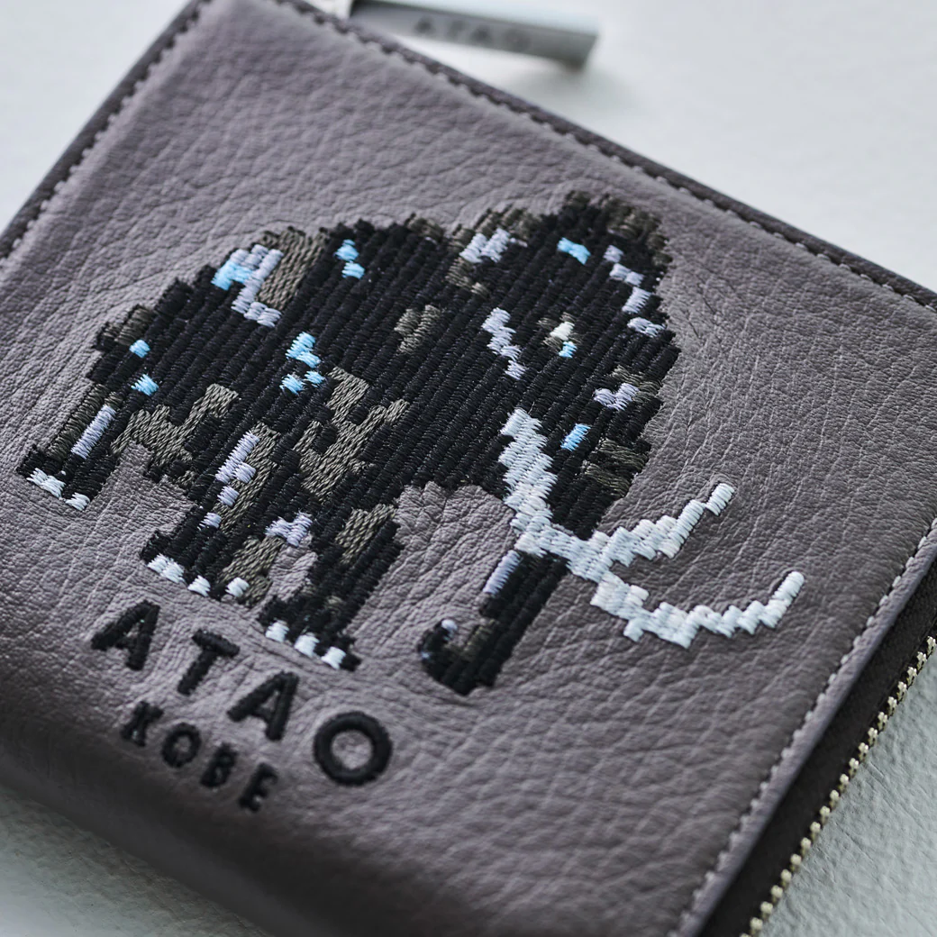 ATAO20周年限定|SAFARILANDクラシック|チェス(CHESS)|ミニ財布|刺繍|日本製 - Image 4
