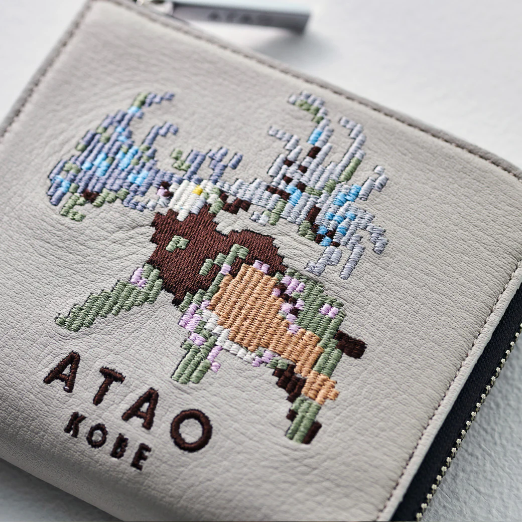 ATAO20周年限定|SAFARILANDクラシック|チェス(CHESS)|ミニ財布|刺繍|日本製 - Image 8