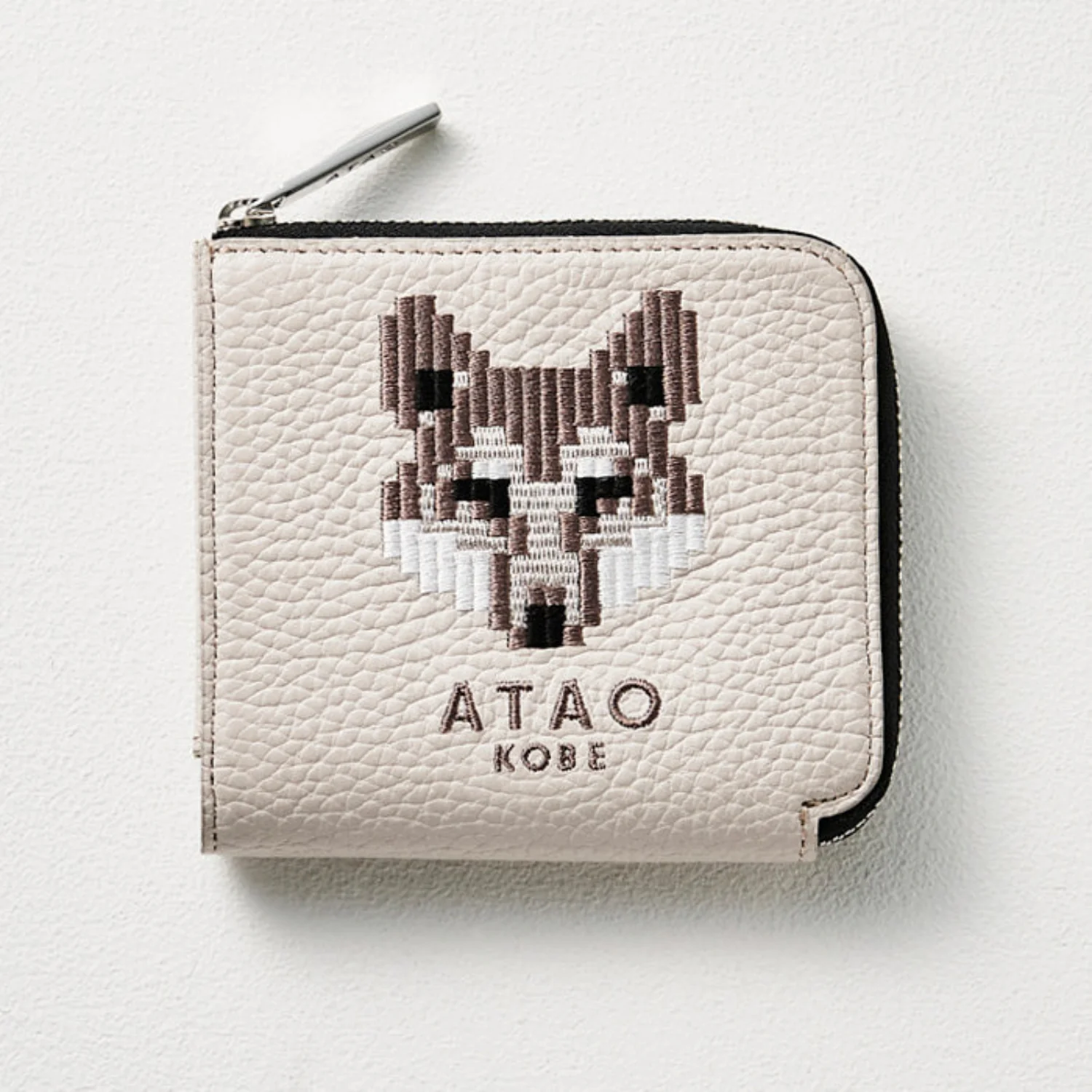 ATAO18周年記念|SAFARILANDシリーズ|チェス(CHESS)|ミニ財布|刺繍|日本製 - Image 3