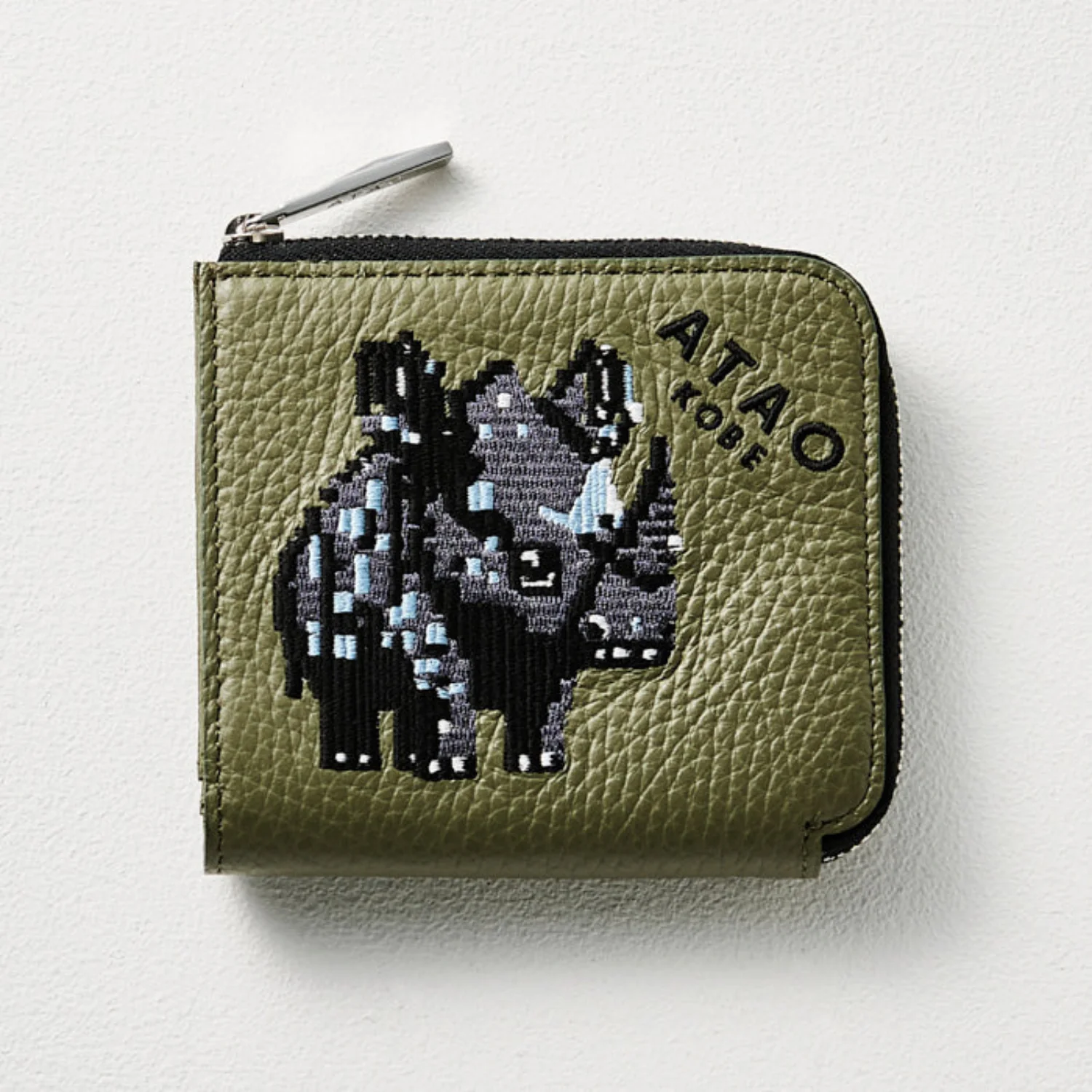 ATAO18周年記念|SAFARILANDシリーズ|チェス(CHESS)|ミニ財布|刺繍|日本製 - Image 6