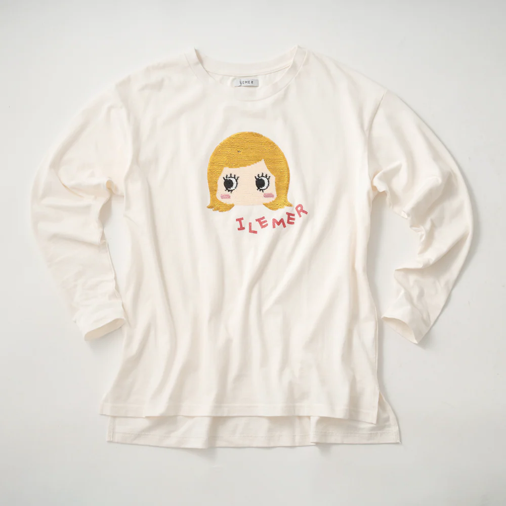 イーマリースパンコール長袖Tシャツ(大人) - Image 2