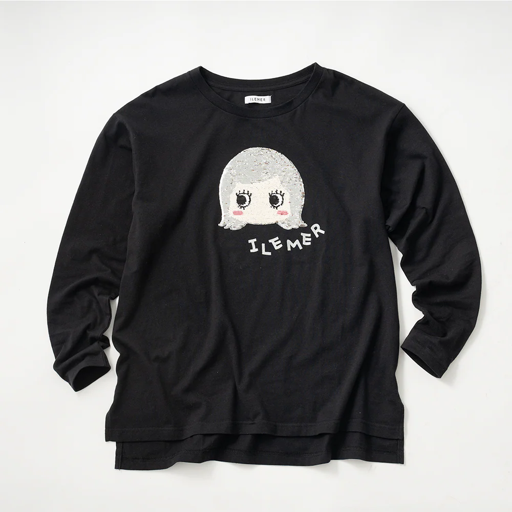 イーマリースパンコール長袖Tシャツ(大人) - Image 4
