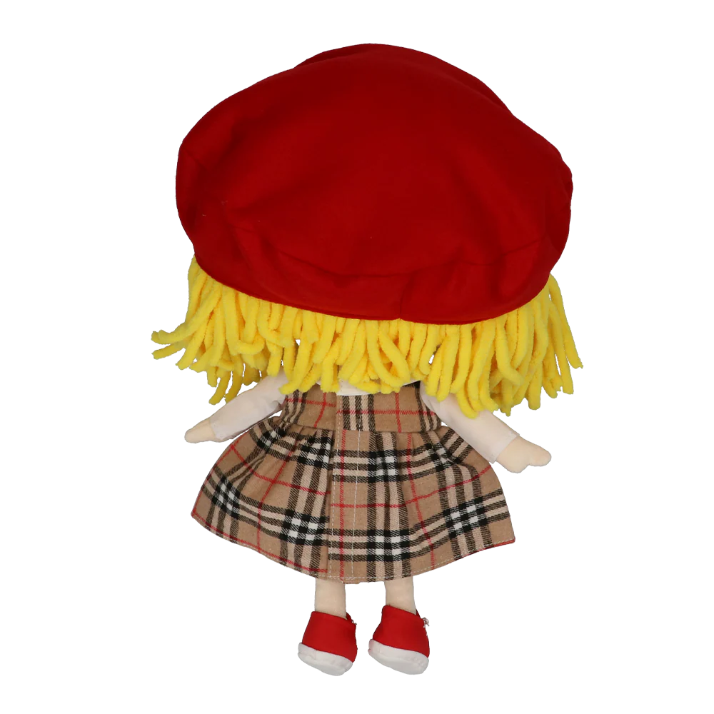 【ハピプラ用】着せ替えデラックスセット(チェックワンピ・ベージュ) - Image 3