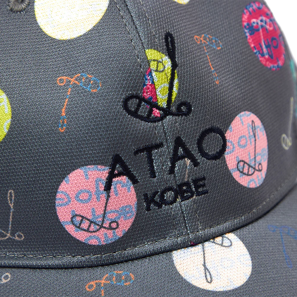 キャップ(ハーモニードットライン)/ATAOゴルフ/トゥルーグレー - Image 2