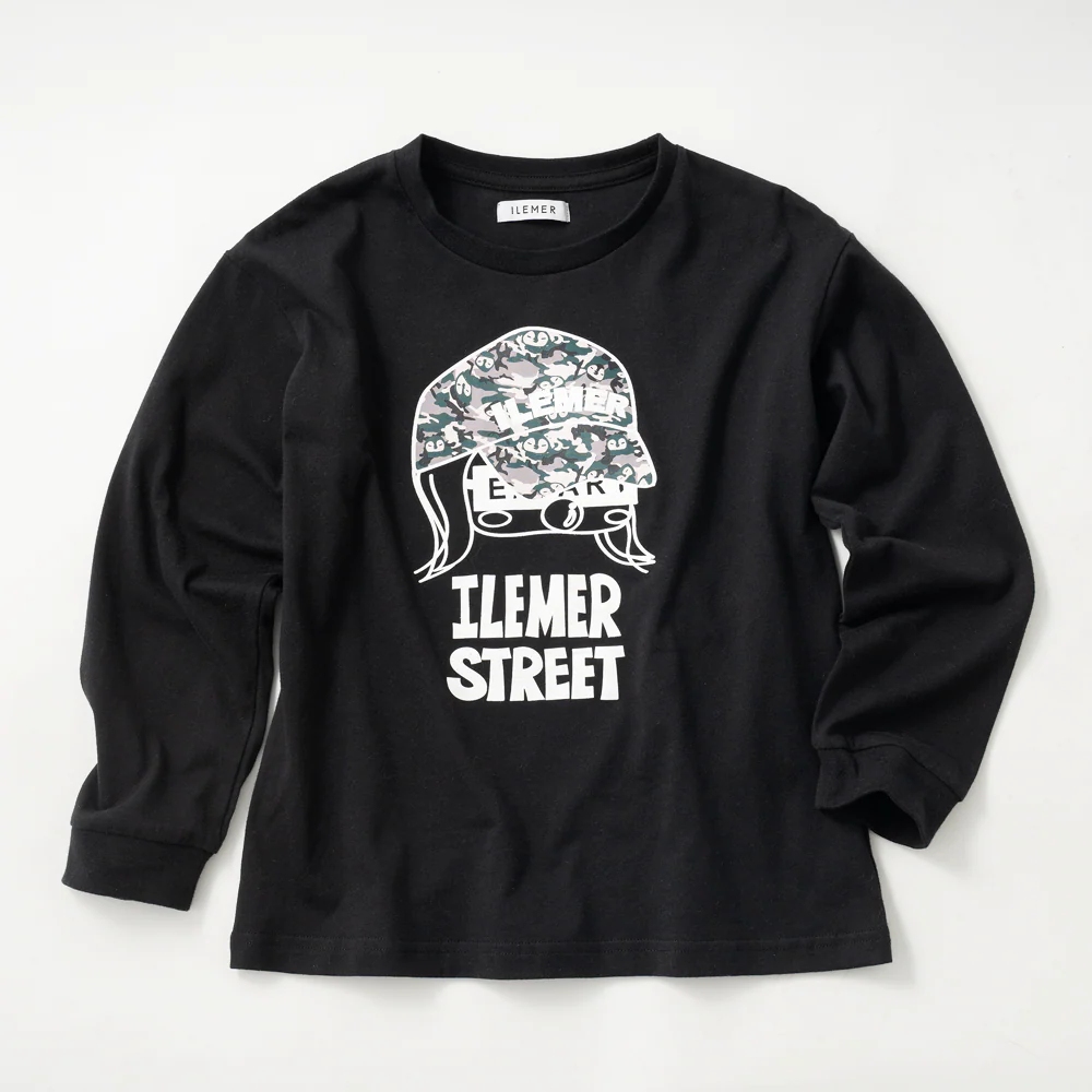 ILEMERストリート長袖Tシャツ(子供) - Image 3