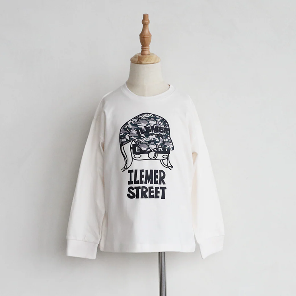 ILEMERストリート長袖Tシャツ(子供) - Image 4
